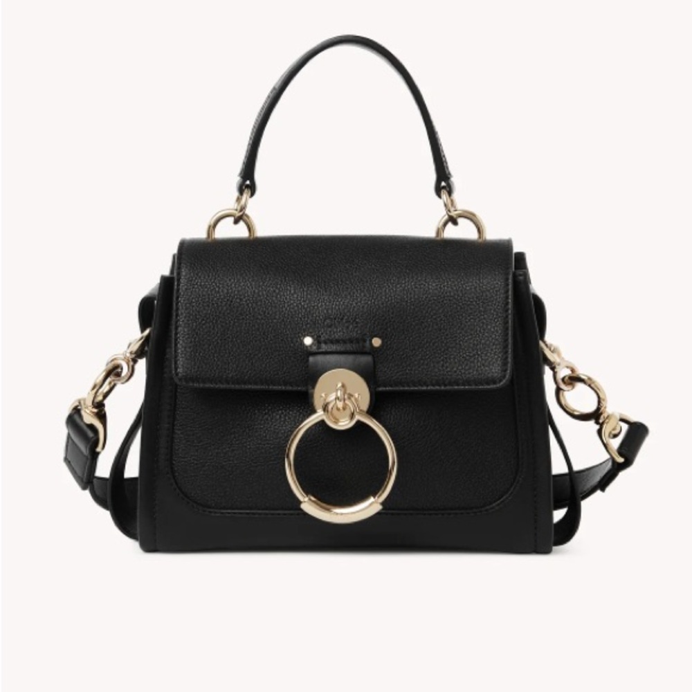 MINI TESS DAY BAG IN GRAINED & SOFT LEATHER